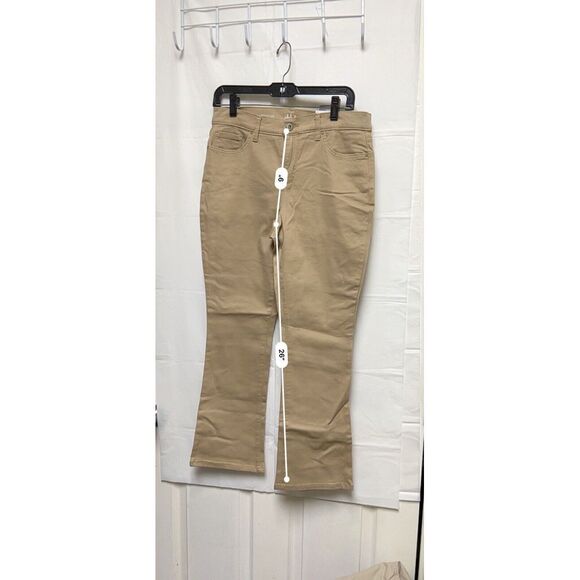 NWT‎ $49 Macy's STYLE & CO Pants Women's Size 10P 10 Petite Tan Boot Tag BKH-C - Picture 4 of 12